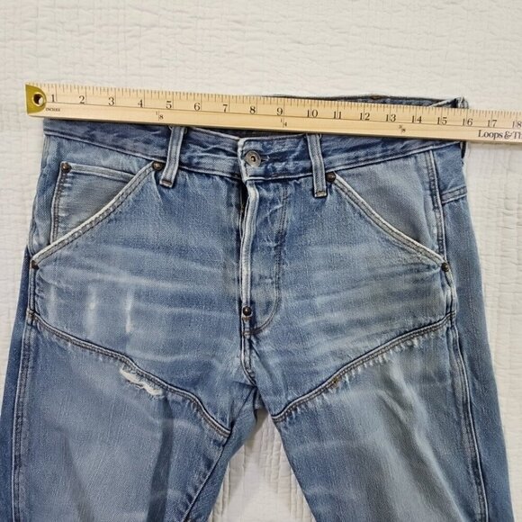 G Star Raw Men's Jeans Size 32x28 Reinforced Crotch and Knees EUC Streetwear - Picture 4 of 15